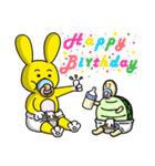 Tortoise and the hare do not race（個別スタンプ：23）