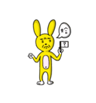 Tortoise and the hare do not race（個別スタンプ：33）
