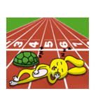 Tortoise and the hare do not race（個別スタンプ：39）