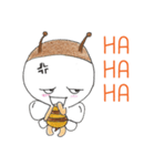 Angry bee（個別スタンプ：36）