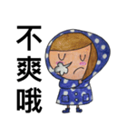 Ms Raincoat（個別スタンプ：5）