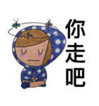 Ms Raincoat（個別スタンプ：14）