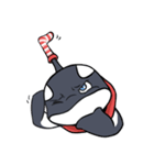 ジョン, ラビー, リーロン（個別スタンプ：15）