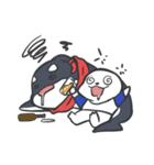 ジョン, ラビー, リーロン（個別スタンプ：37）