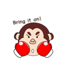 Monkey Matt ＆ Seal Ted（個別スタンプ：3）