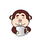 Monkey Matt ＆ Seal Ted（個別スタンプ：5）
