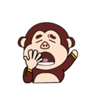 Monkey Matt ＆ Seal Ted（個別スタンプ：6）