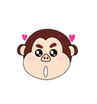 Monkey Matt ＆ Seal Ted（個別スタンプ：12）