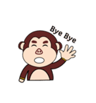 Monkey Matt ＆ Seal Ted（個別スタンプ：14）