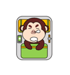 Monkey Matt ＆ Seal Ted（個別スタンプ：16）