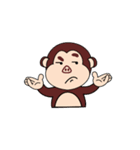 Monkey Matt ＆ Seal Ted（個別スタンプ：19）