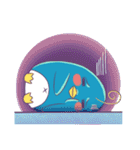 Very crazy Penguin（個別スタンプ：7）
