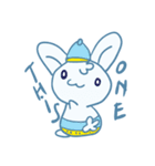 One of us: A Little Cute Rabbit（個別スタンプ：8）