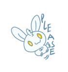 One of us: A Little Cute Rabbit（個別スタンプ：25）