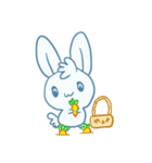 One of us: A Little Cute Rabbit（個別スタンプ：34）