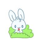 One of us: A Little Cute Rabbit（個別スタンプ：37）