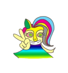 MINA COLORFUL（個別スタンプ：3）