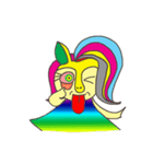 MINA COLORFUL（個別スタンプ：4）