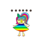 MINA COLORFUL（個別スタンプ：10）