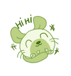 A Lovely Green Gluttonous Rat（個別スタンプ：2）