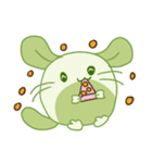 A Lovely Green Gluttonous Rat（個別スタンプ：8）