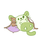 A Lovely Green Gluttonous Rat（個別スタンプ：9）