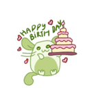 A Lovely Green Gluttonous Rat（個別スタンプ：10）