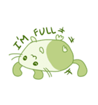 A Lovely Green Gluttonous Rat（個別スタンプ：11）