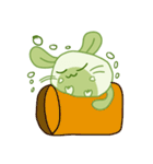 A Lovely Green Gluttonous Rat（個別スタンプ：19）