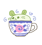 A Lovely Green Gluttonous Rat（個別スタンプ：34）