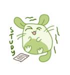 A Lovely Green Gluttonous Rat（個別スタンプ：35）