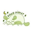 A Lovely Green Gluttonous Rat（個別スタンプ：38）