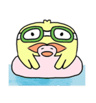 angry little duck（個別スタンプ：33）