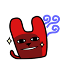 A Chuckling Red Cat（個別スタンプ：1）