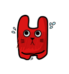 A Chuckling Red Cat（個別スタンプ：4）