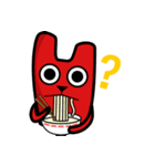 A Chuckling Red Cat（個別スタンプ：6）