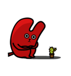 A Chuckling Red Cat（個別スタンプ：7）
