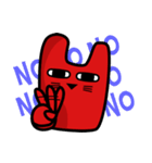 A Chuckling Red Cat（個別スタンプ：8）