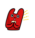 A Chuckling Red Cat（個別スタンプ：14）