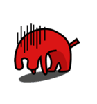 A Chuckling Red Cat（個別スタンプ：15）
