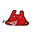 A Chuckling Red Cat（個別スタンプ：17）