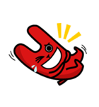 A Chuckling Red Cat（個別スタンプ：19）