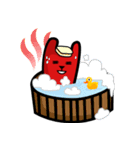 A Chuckling Red Cat（個別スタンプ：21）