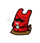 A Chuckling Red Cat（個別スタンプ：27）