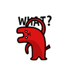 A Chuckling Red Cat（個別スタンプ：30）