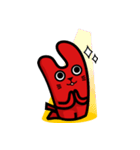 A Chuckling Red Cat（個別スタンプ：33）