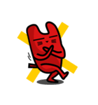 A Chuckling Red Cat（個別スタンプ：35）