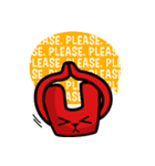 A Chuckling Red Cat（個別スタンプ：37）