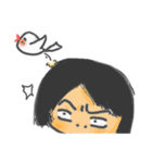 Go！Java sparrow（個別スタンプ：8）