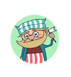 Happy Old man（個別スタンプ：35）